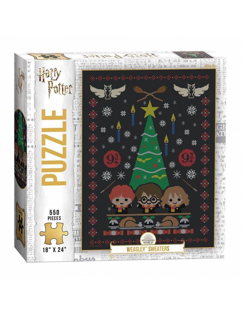 Puzle Harry Potter: Weasley Sweaters (550 piezas)