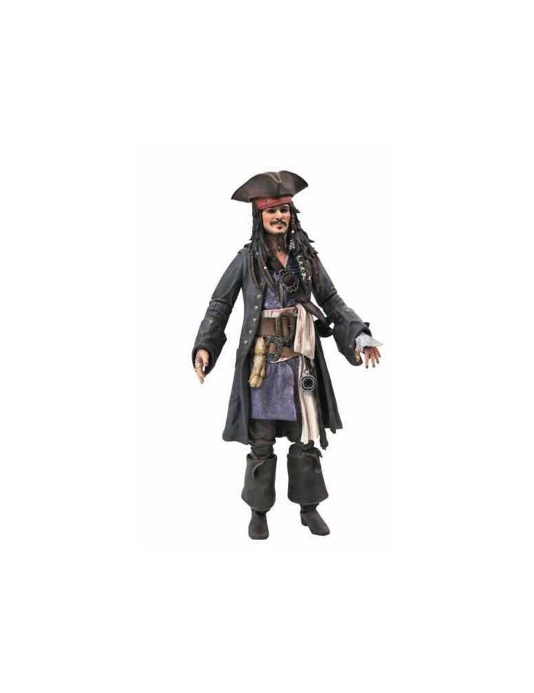 Figura Pirates of The Caribbean Action Figure: Jack Sparrow Version Deluxe 18 cm