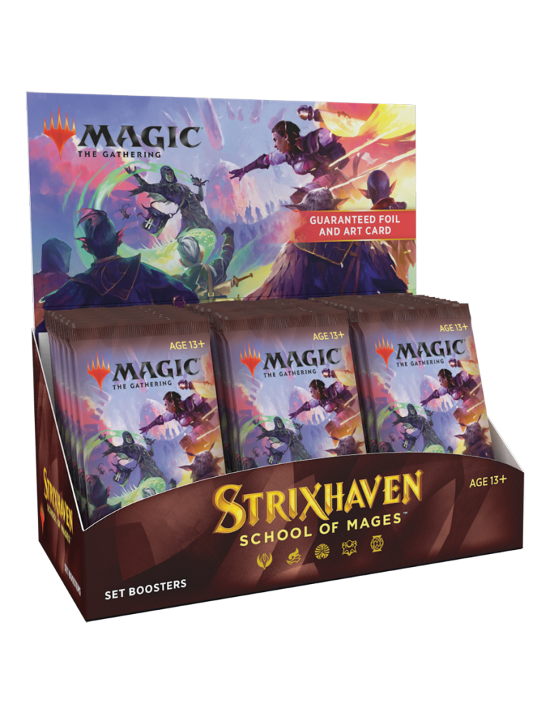 Magic the Gathering Strixhaven: School of Mages Caja de Sobres de Edición (30) (Inglés)