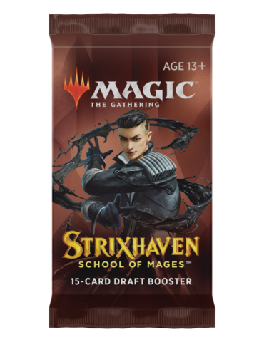 Magic the Gathering Strixhaven: School of Mages Sobres de Draft (15 Cartas) (Inglés)