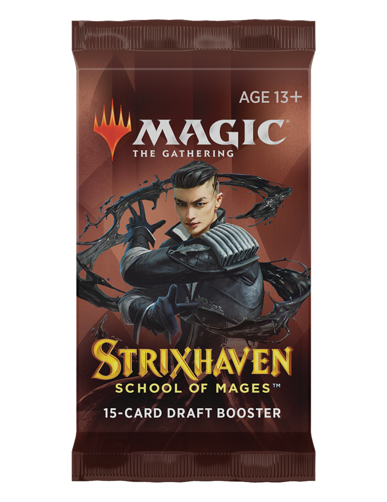 Magic the Gathering Strixhaven: School of Mages Sobres de Draft (15 Cartas) (Inglés)