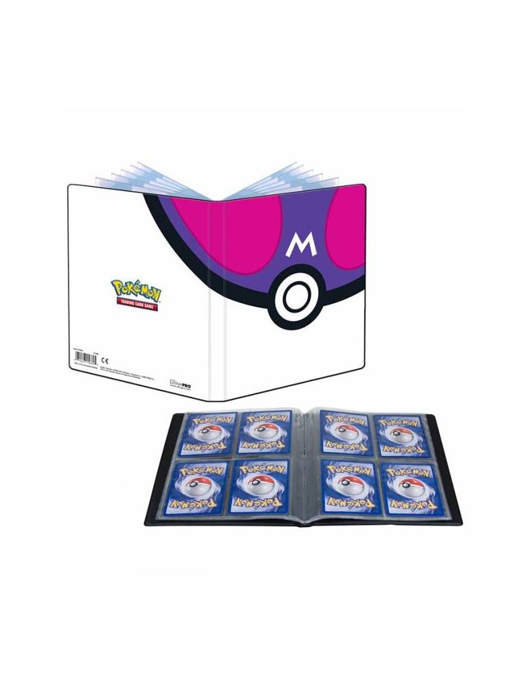 Portfolio Ultra Pro de 4 Bolsillos Pokémon Master Ball