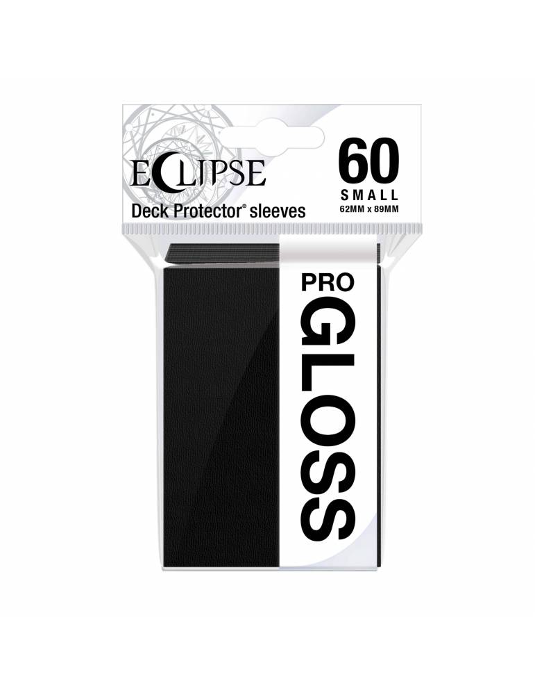 Fundas Ultra Pro Eclipse Gloss Small Sleeves: Jet Black