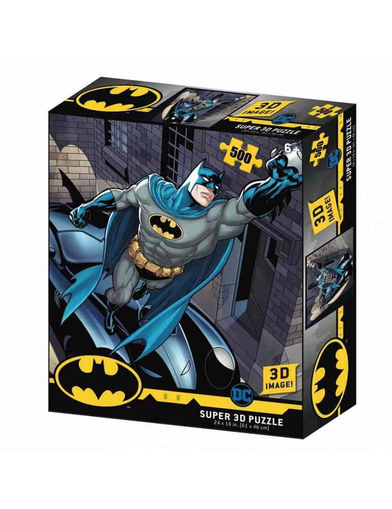 Puzle Lenticular 500 Piezas DC Comics: Batmobile