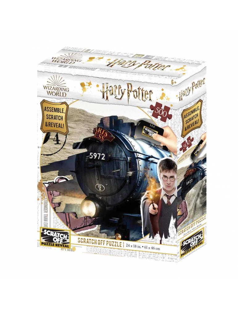 Puzle para rascar 500 Piezas Harry Potter: Hogwarts Express