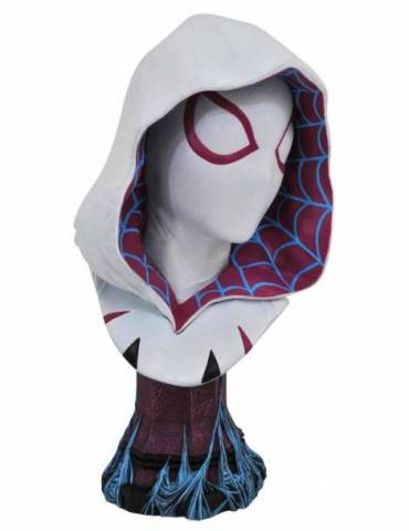 Figura Busto Resina 1/2 Scale Legends In 3D Marvel Comics: Spider-Gwen 25 cm