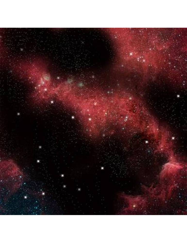 Tapete Crimson Gas Cloud Space 36x36 cm
