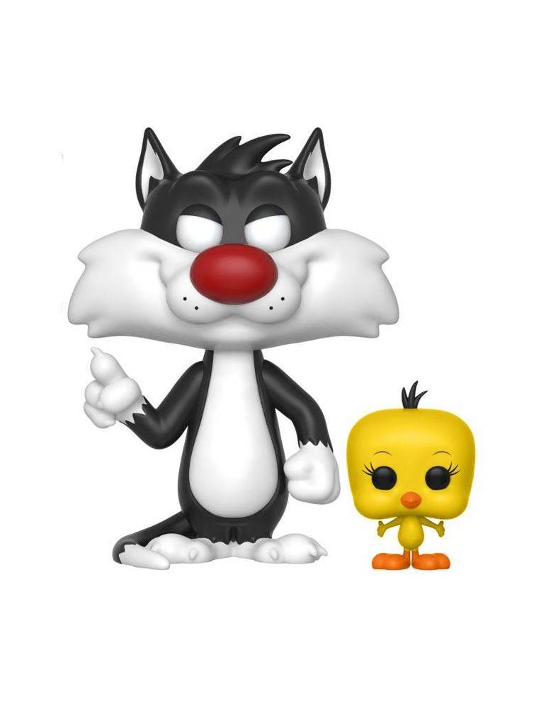 Figura POP Looney Tunes Television: Sylvester & Tweety 9 cm