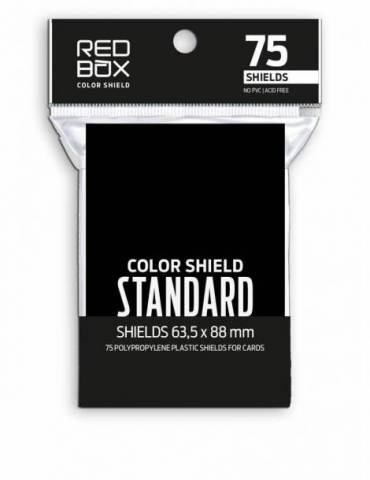 Fundas Color Shield Negras Standard Matte (63