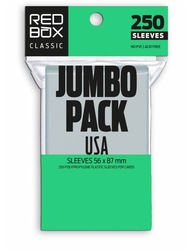 Fundas Jumbo Pack Usa Classic 60 Mic (56x87 mm) (250 Uds)