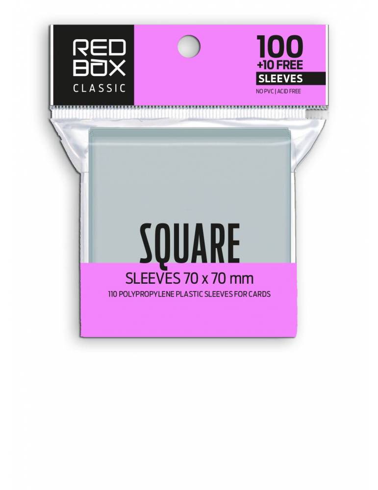 Fundas Square Classic 60 Mic (70x70 mm) (110 Uds)