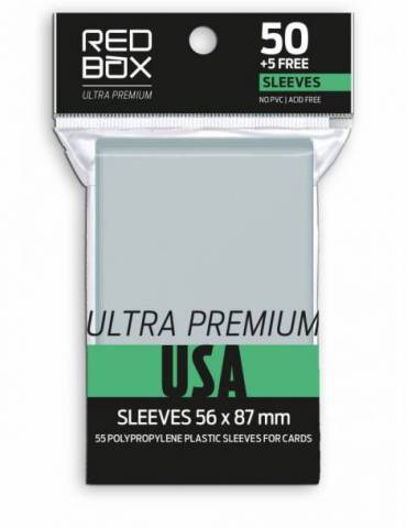 Fundas Ultra Premium Usa 100 Mic (56x87 mm) (55 Uds)
