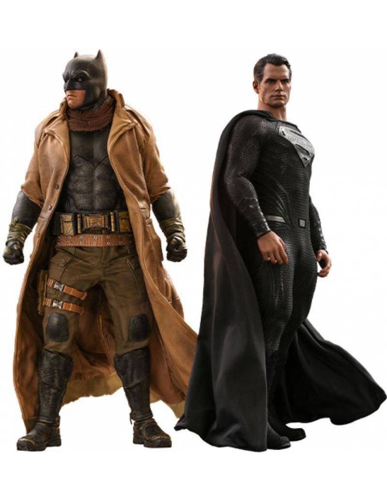 Pack de 2 Figuras Zack Snyder's Justice League: Knightmare Batman and Superman 31 cm