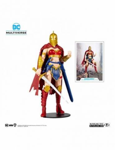 Figura DC Multiverse: LKOE Wonder Woman with Helmet of Fate 18 cm