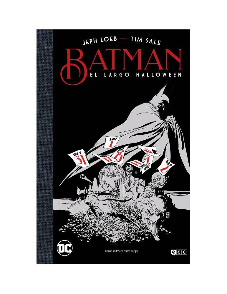 Batman: El largo Halloween - Edición Deluxe limitada en blanco y negro