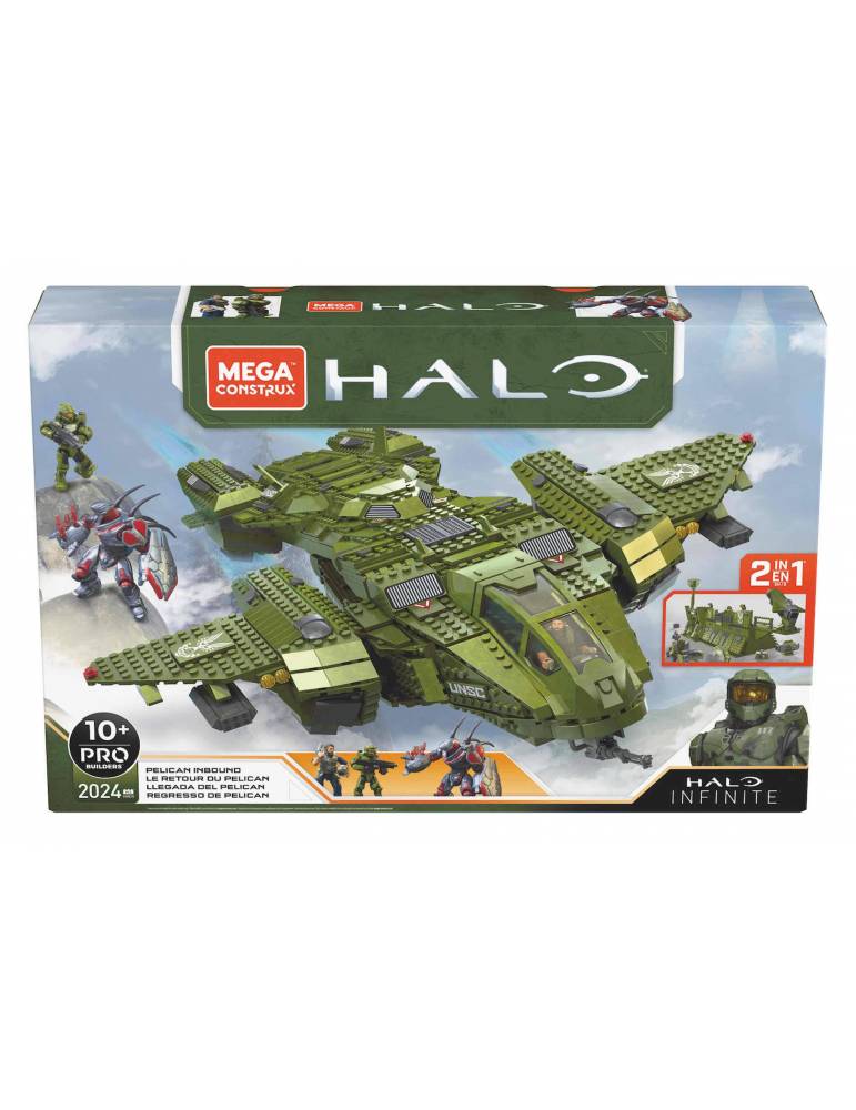 Comprar Kit de Construcción Mega Construx Halo Pelican Inbound (2024 Pcs)