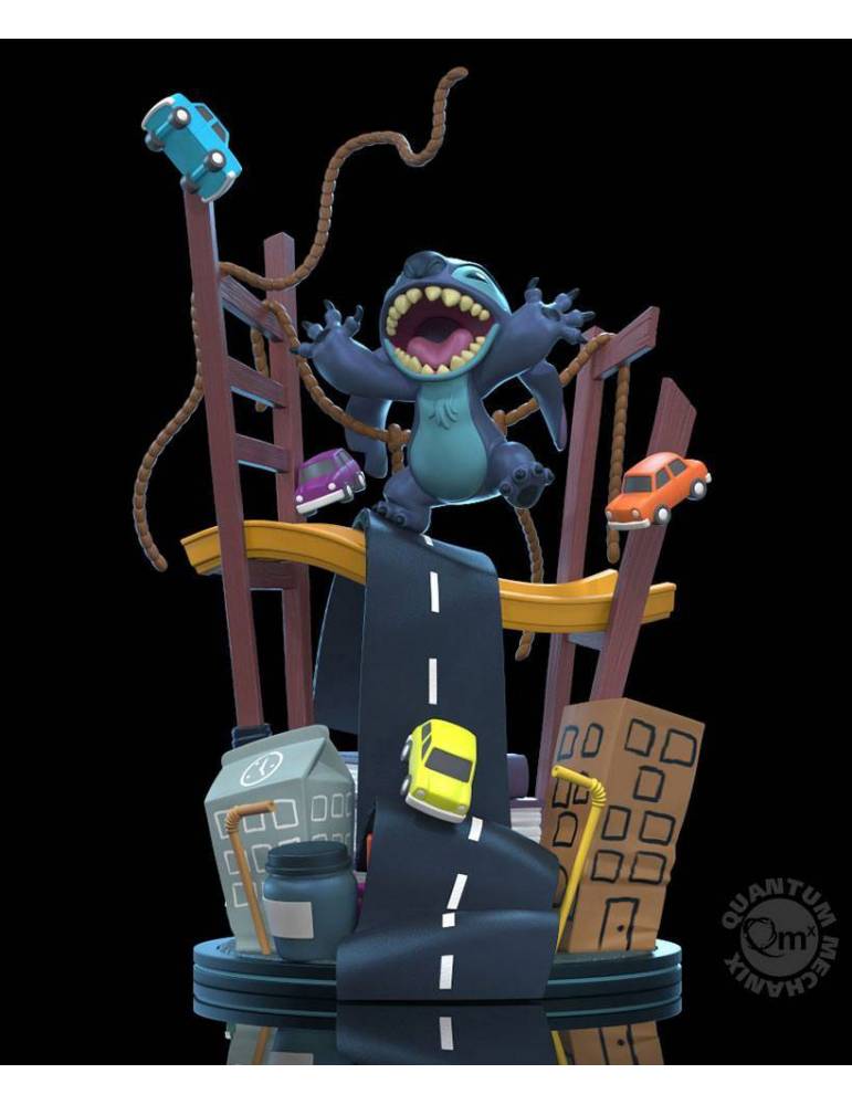 Figura Q-Fig Max Elite Lilo & Stitch: Stitch x San Francisco 13 cm