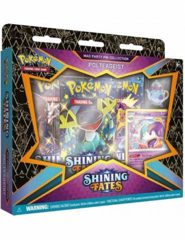 Pokémon TCG: Shining Fates Mad Party Pin Collection - Polteageist