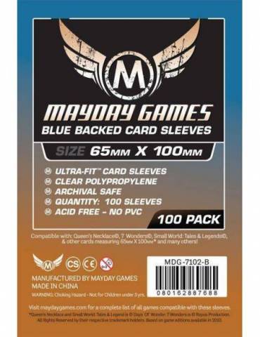 Fundas Mayday Magnum Ultra-Fit 7 Wonders Blue Backed 65x100 (100 unidades)