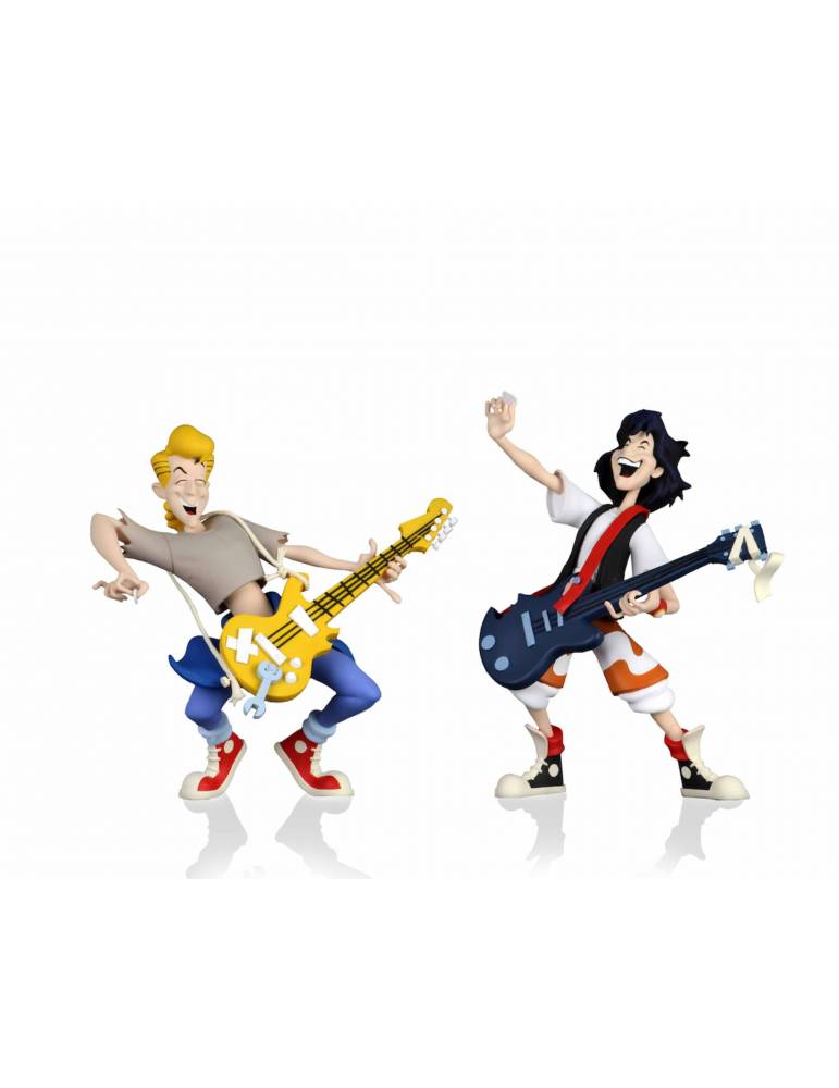 Set de 2 Figuras Bill and Ted's Excellent Adventure: Bill y Ted 15 cm