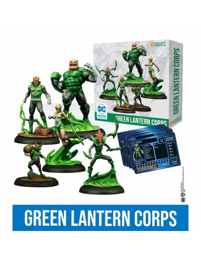 DC Universe Miniature Game - Green Lantern Corps (Inglés)