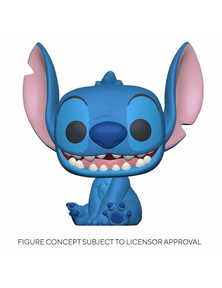 Figura POP Lilo & Stitch Disney: Smiling Seated Stitch 9 cm