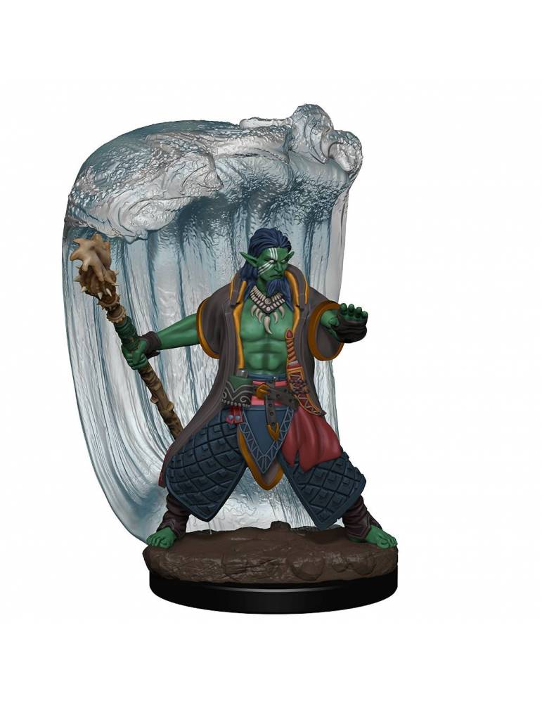 D&D Icons of the Realms Premium Figures: Water Genasi Druid Male