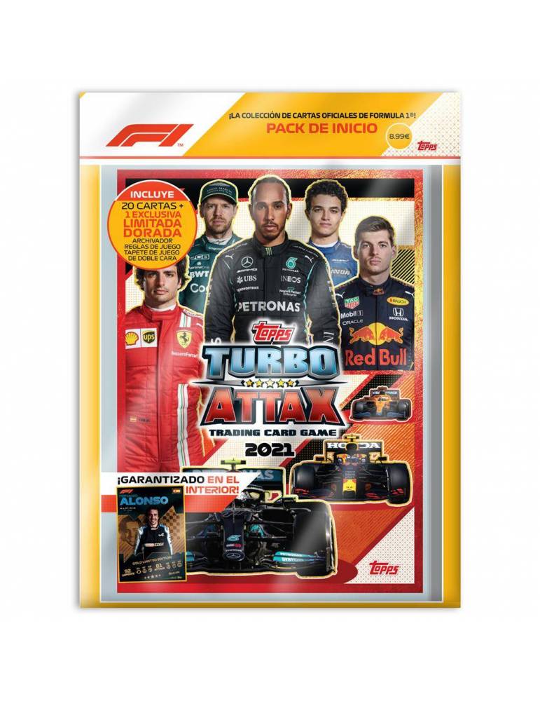 Formula 1 Turbo Attax Pack de inicio