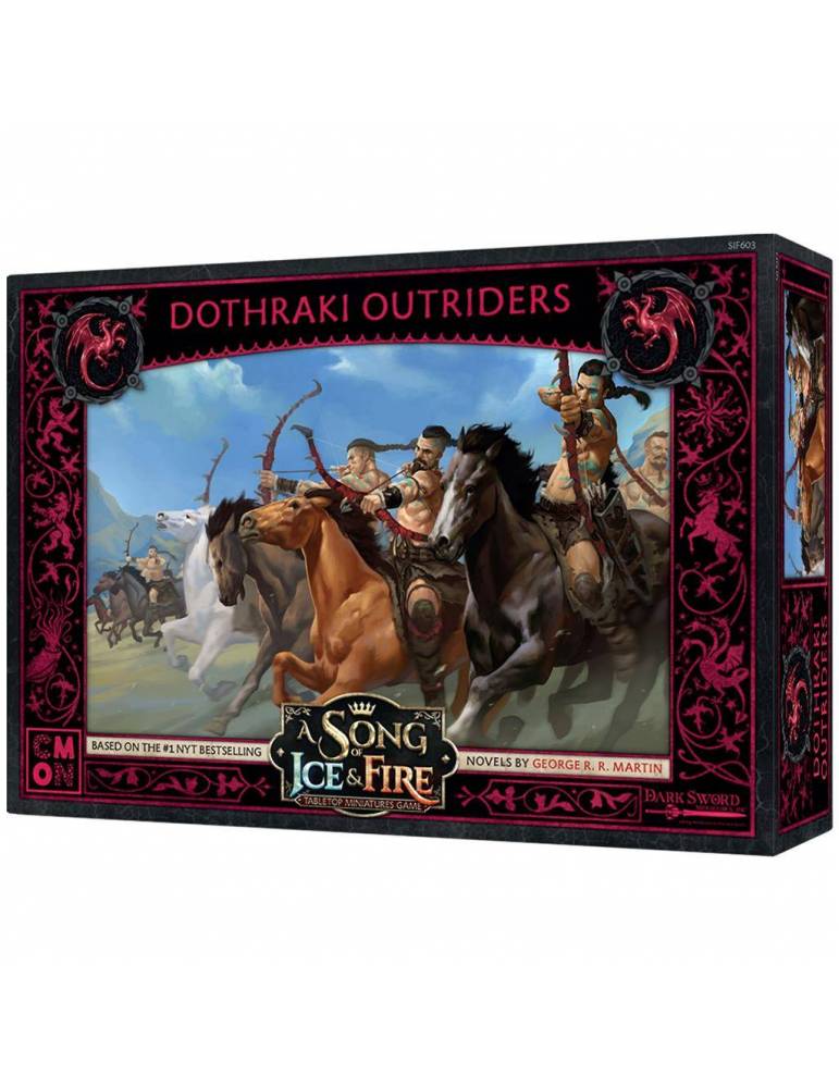 Canción de Hielo y Fuego el juego de miniaturas: Batidores Dothraki